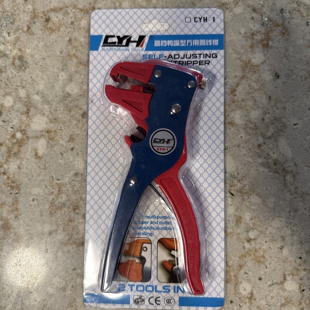 2 In 1 Cable Stripper Tool, Derivemid Cable Strippers, Automatic Wire Stripper